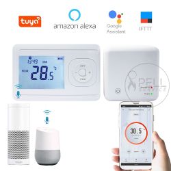 Умен безжичен RF термостат  с Wi-Fi, управляван чрез телефон-модел : 8048RF Wifi